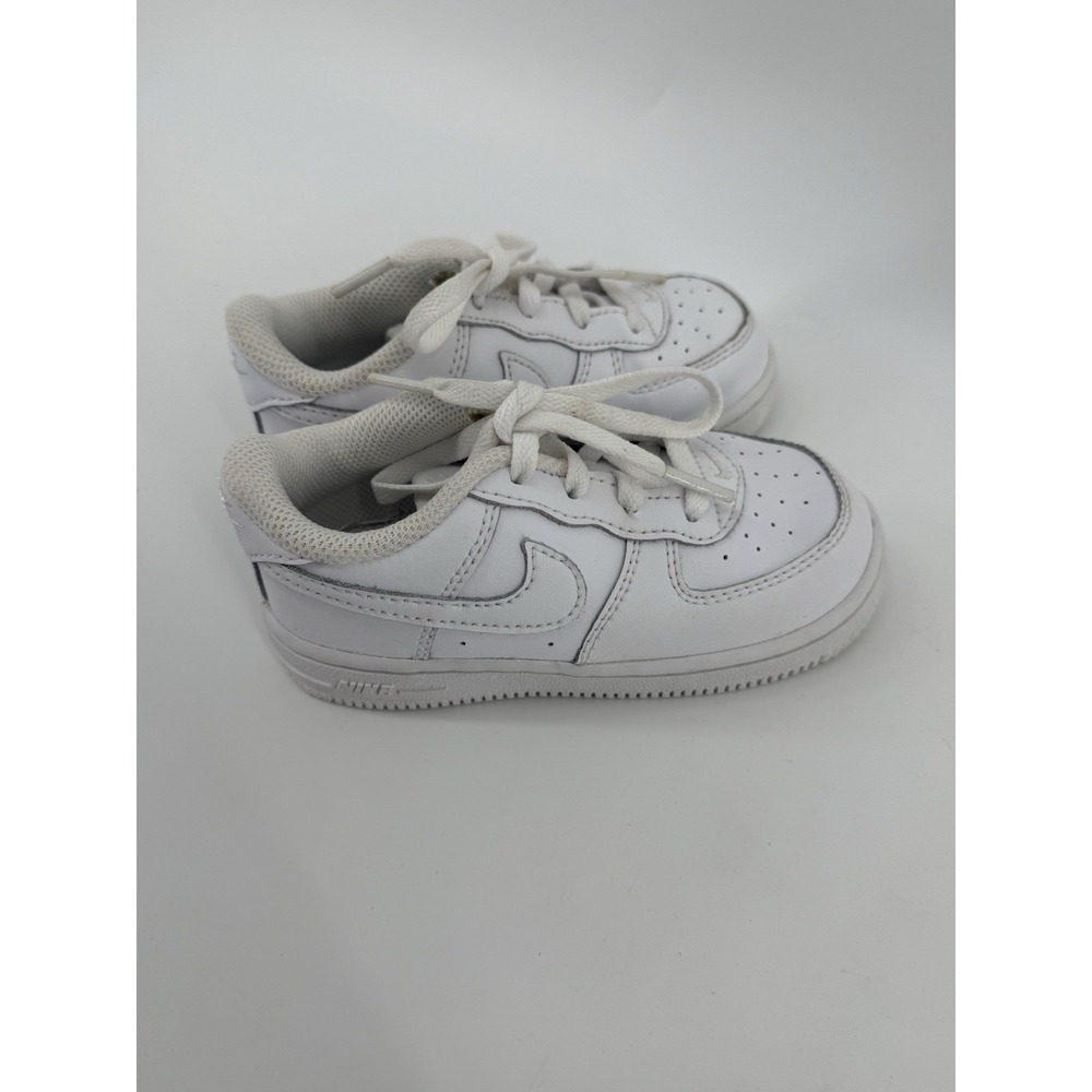 Nike Air Force 1 Low Triple White Kids Toddler 8C DH2926-111 Sneakers